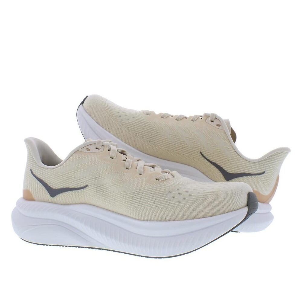 Hoka Women's Mach 6 Eggnog/Vanilla 6.5 Medium - Picture 4 of 4